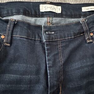 Jessica Simpson Midnight Blue Straight Leg Jeans